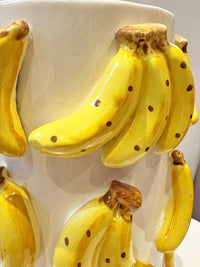 Ceramic 3D Banana Shaped Vase - 22cm