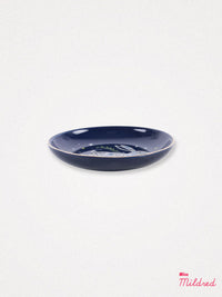 Ceramic Leaping Hare Round Trinket Dish