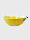 Lemon Shaped Ceramic Deep Bowl