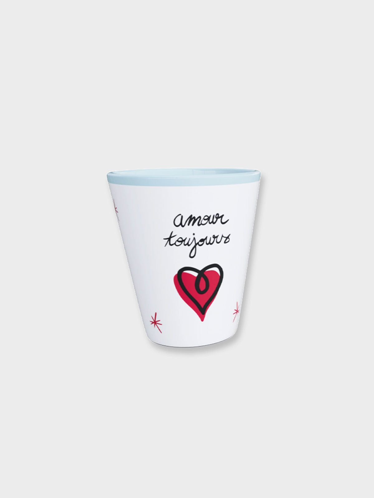 Ceramic Tumbler Cup - Amour Toujours