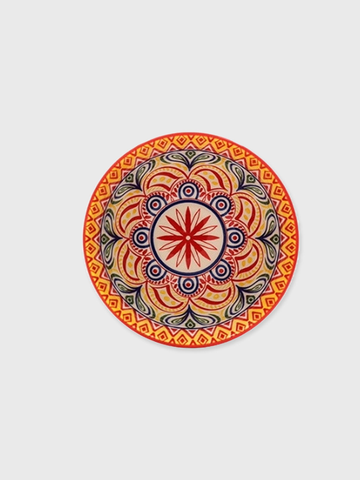 Ceramic Tuscany Bowl 12cm - Orange