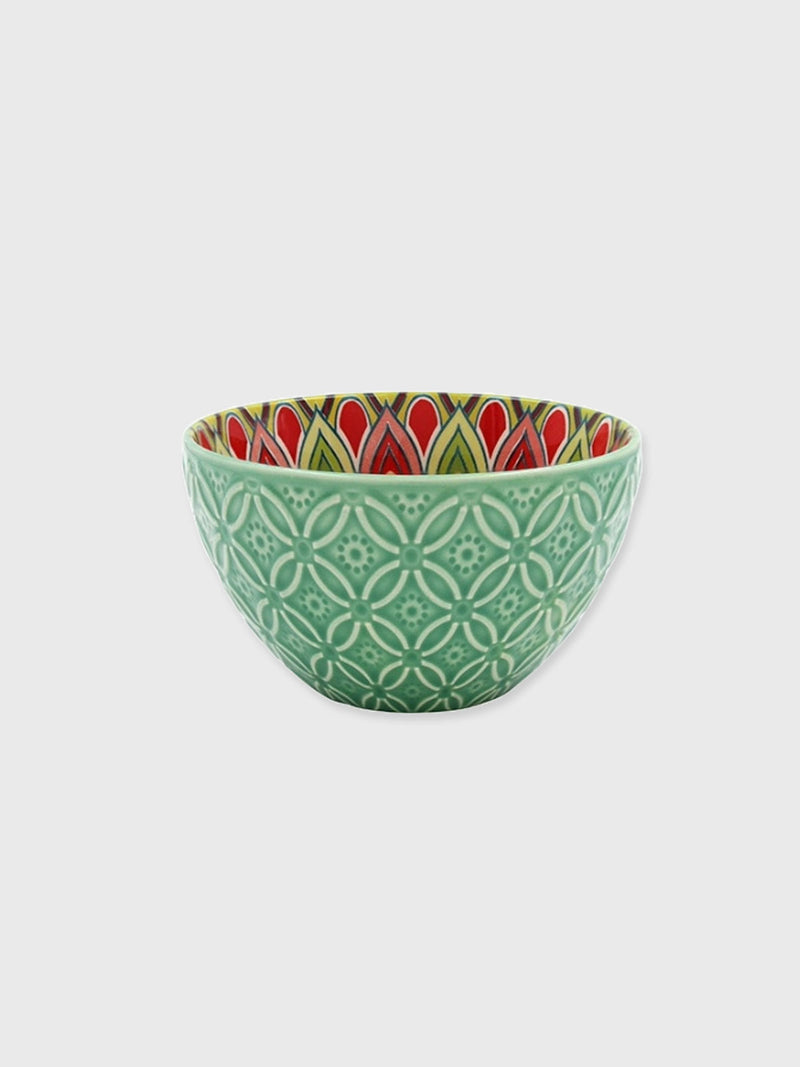 Ceramic Tuscany Bowl 12cm - Green
