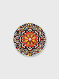 Ceramic Tuscany Bowl 12cm - Teal and Multi