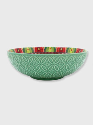 Ceramic Tuscany Bowl 26cm - Green