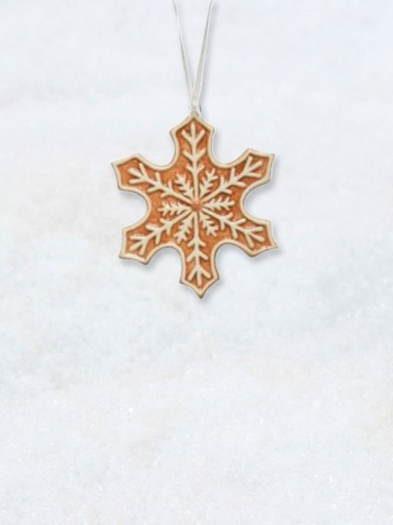 Christmas Decoration - Cookie Hangers Gingerbread Snowflake