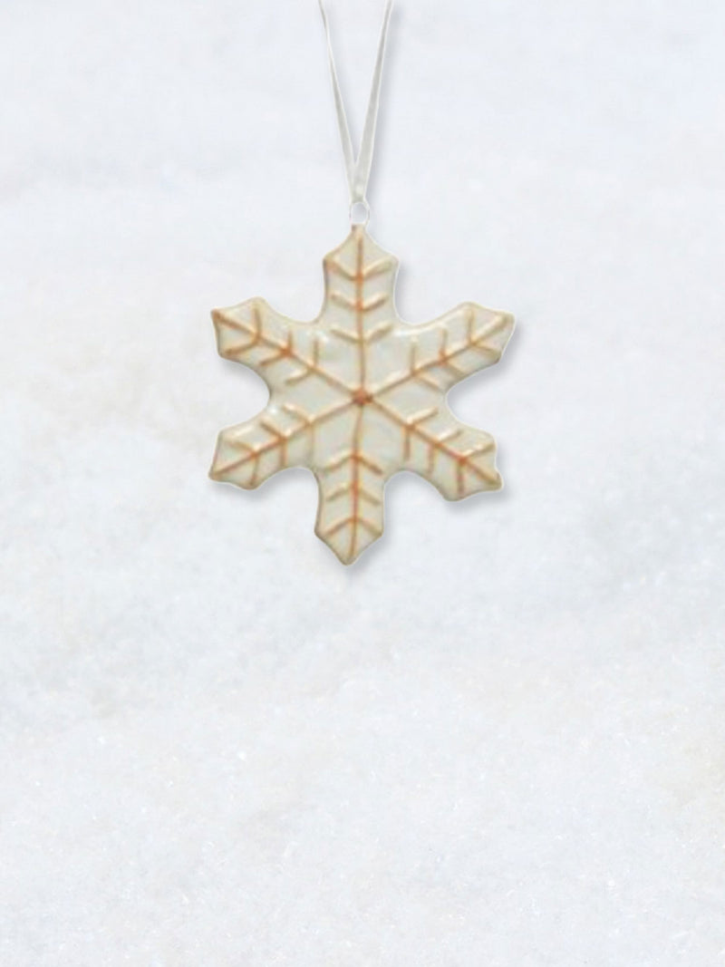Christmas Decoration - Cookie Hangers White Snowflake