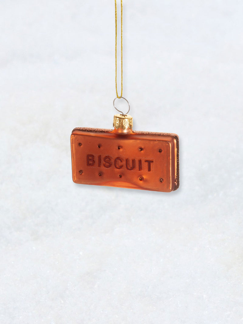Christmas Decoration - Chocolate Biscuit Shaped Bauble