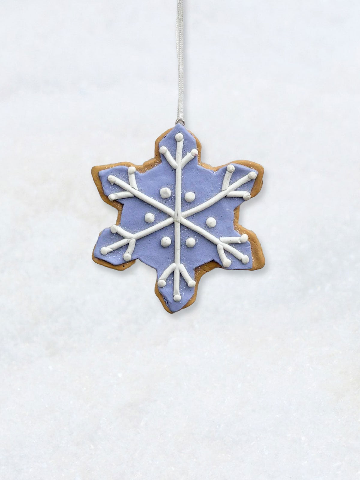 Christmas Decoration - Cookie Hangers Purple Snowflake