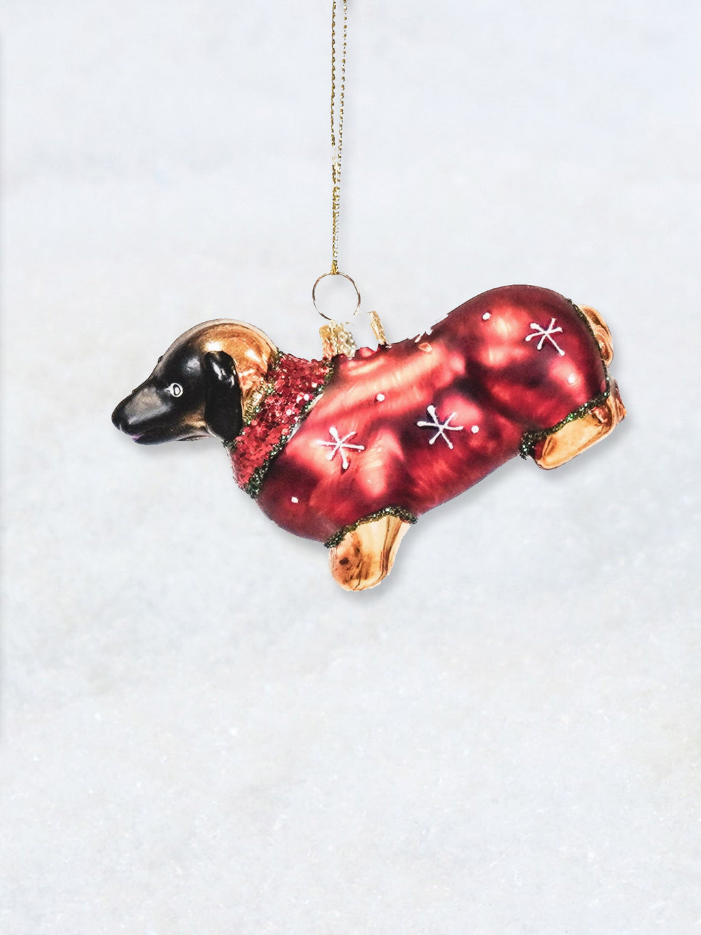 Christmas Decoration -  Sausage Dog Dachshund