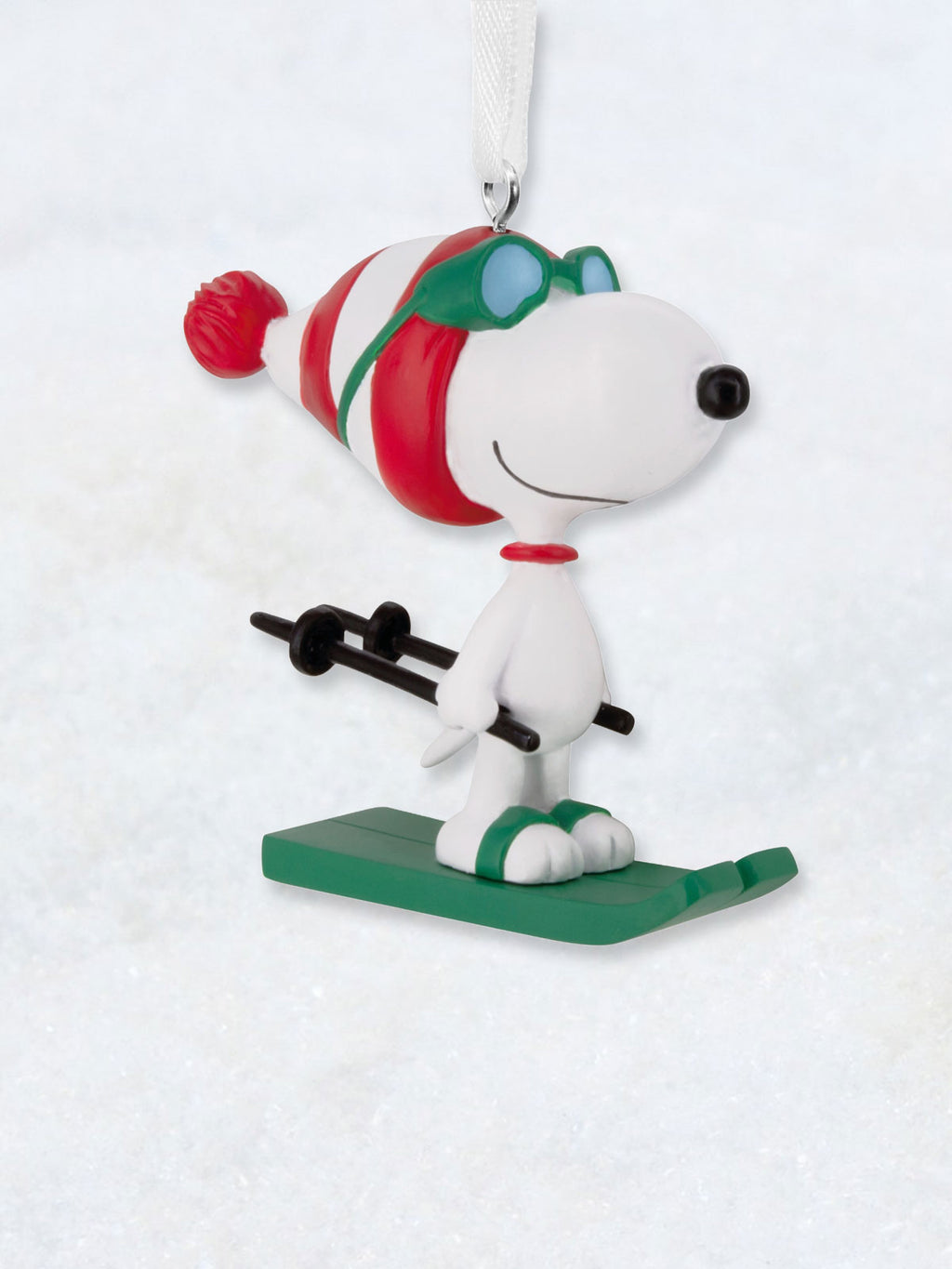 Peanuts Skiing Ornament - Snoopy