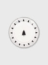Christmas Tree Tea Plate - 15cm