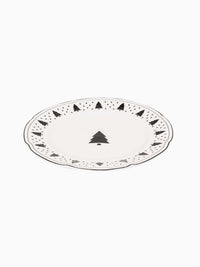 Christmas Tree Side Plate - 19.5cm