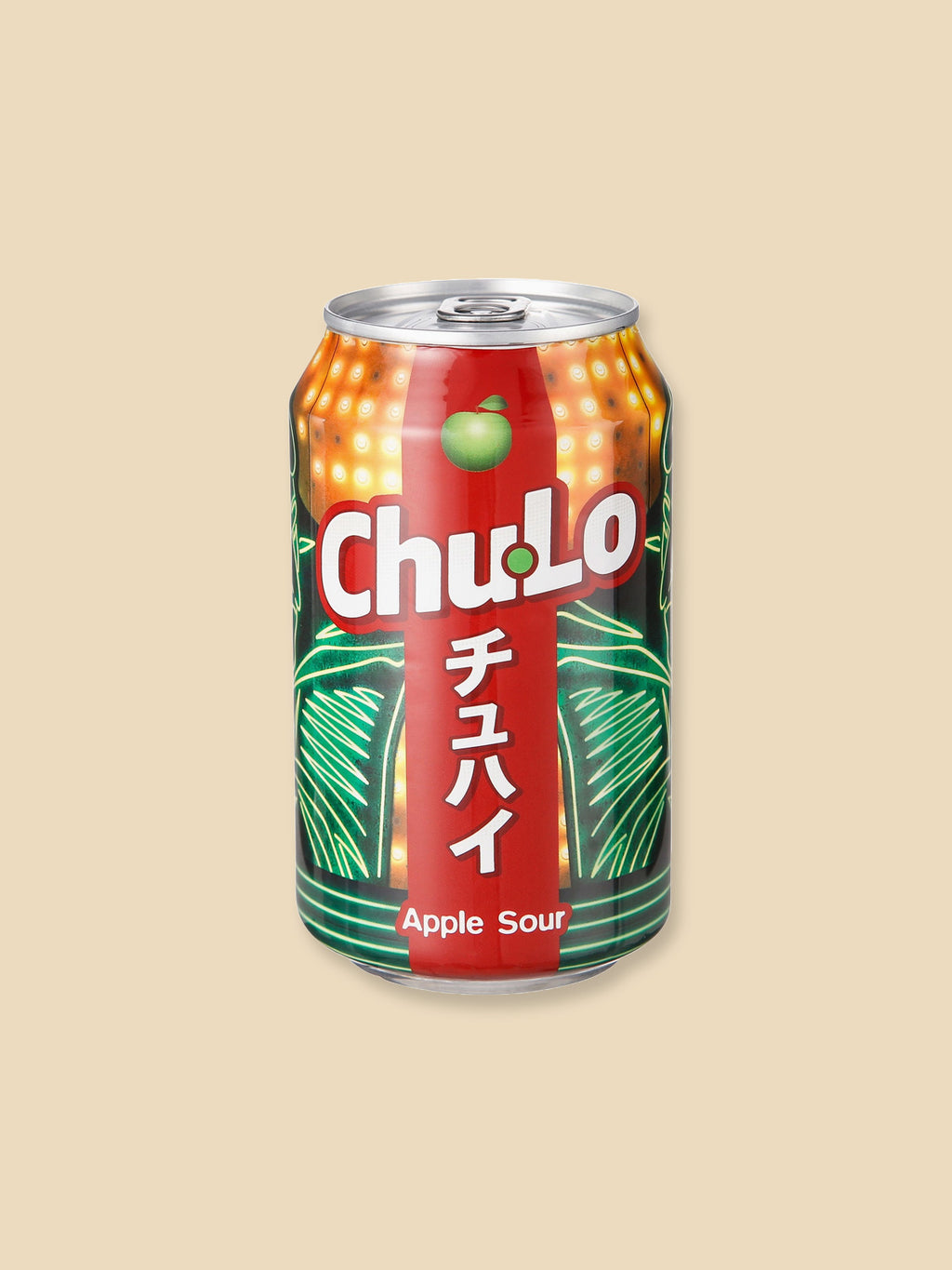 Chu Lo Apple Sour Flavour Drink Can - 330ml