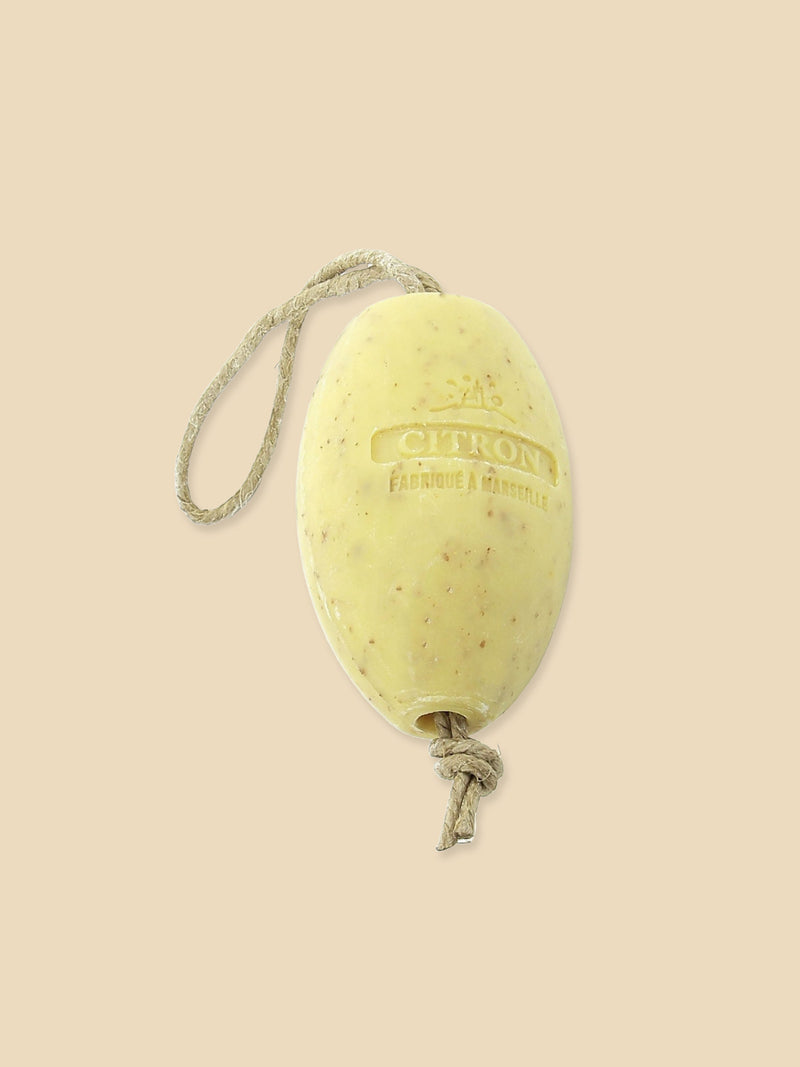 French Soap on a Rope - Citron