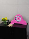 Modern Pop Mantel Clock - Neon Pink