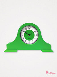 Modern Pop Mantel Clock - Green