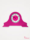 Modern Pop Mantel Clock - Neon Pink