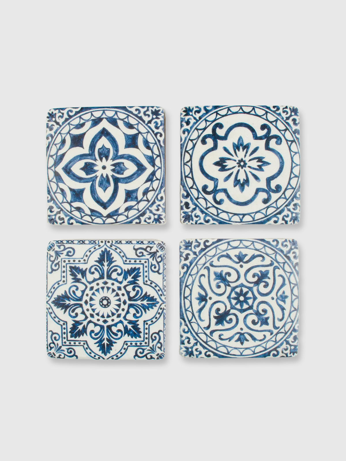 Mosaic Tile Coasters - Set of 4