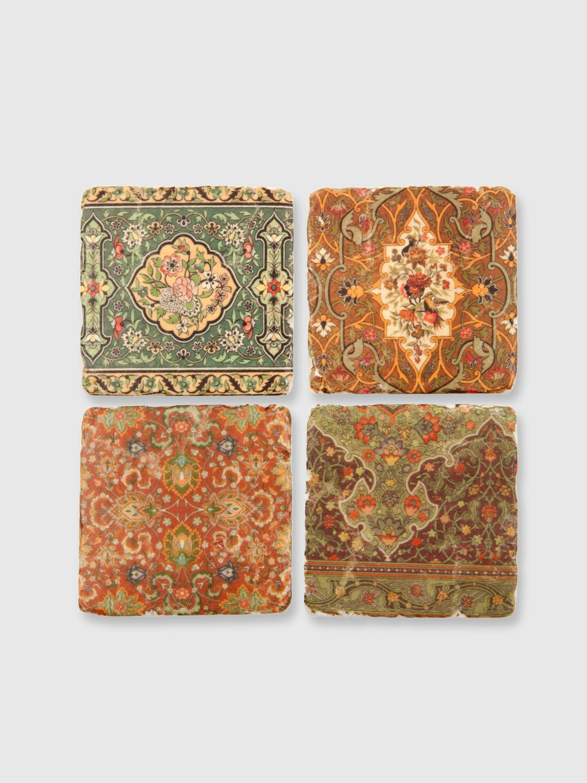 Liberty Print Tile Coasters - Set of 4