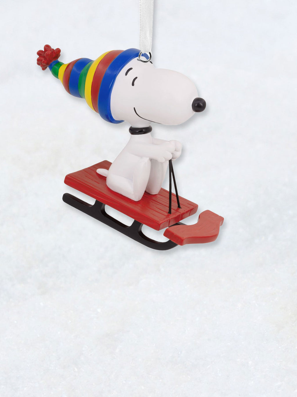 Peanuts Sledge Ornament - Snoopy