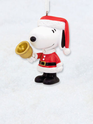 Peanuts Santa Ornament - Snoopy