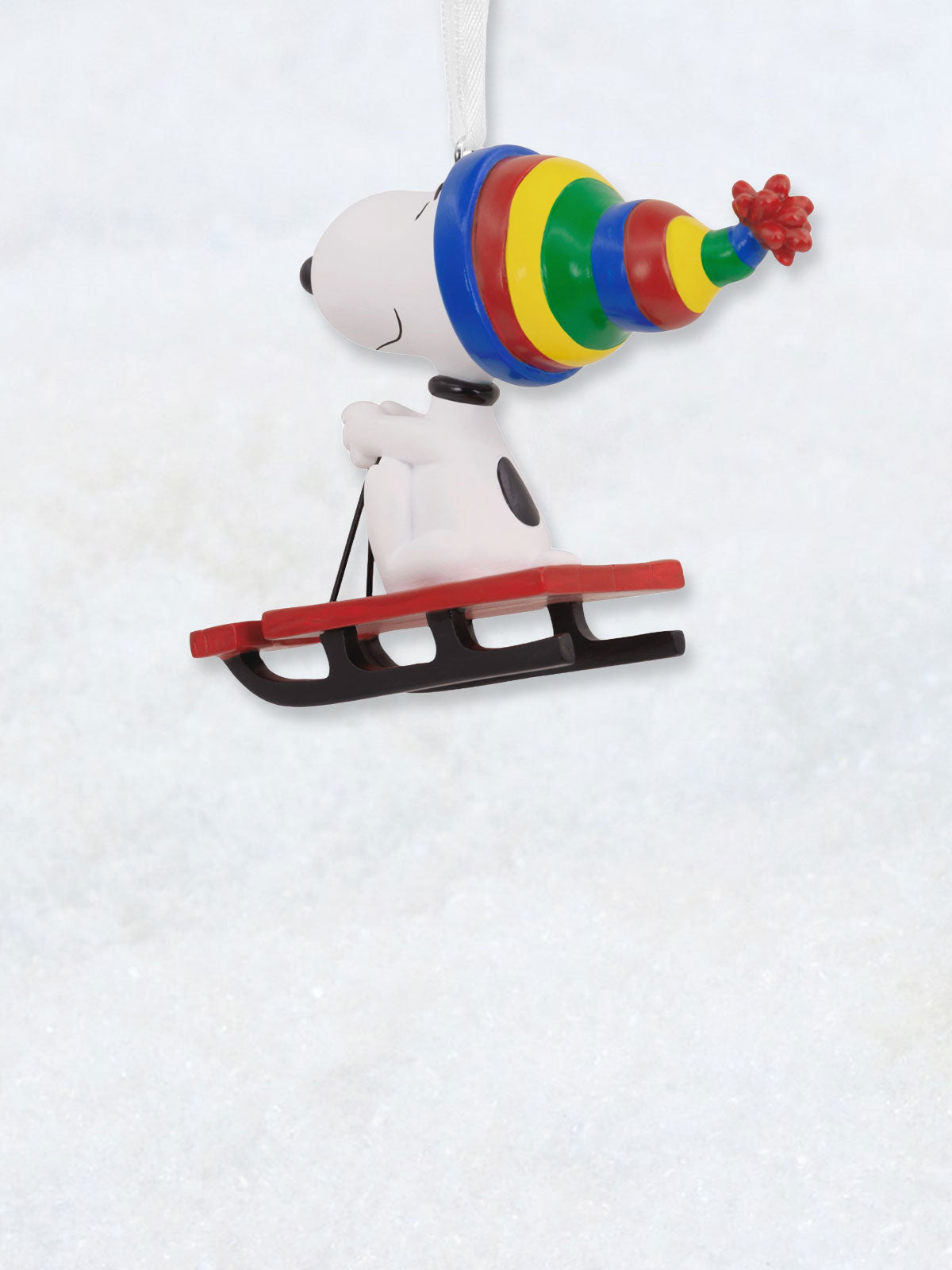 Peanuts Sledge Ornament - Snoopy