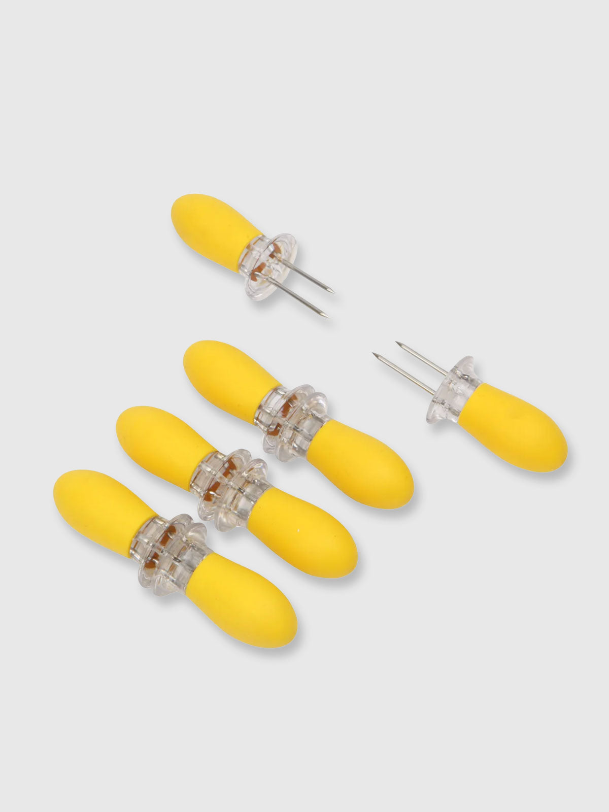 Corn on the Cob Holders - Yellow