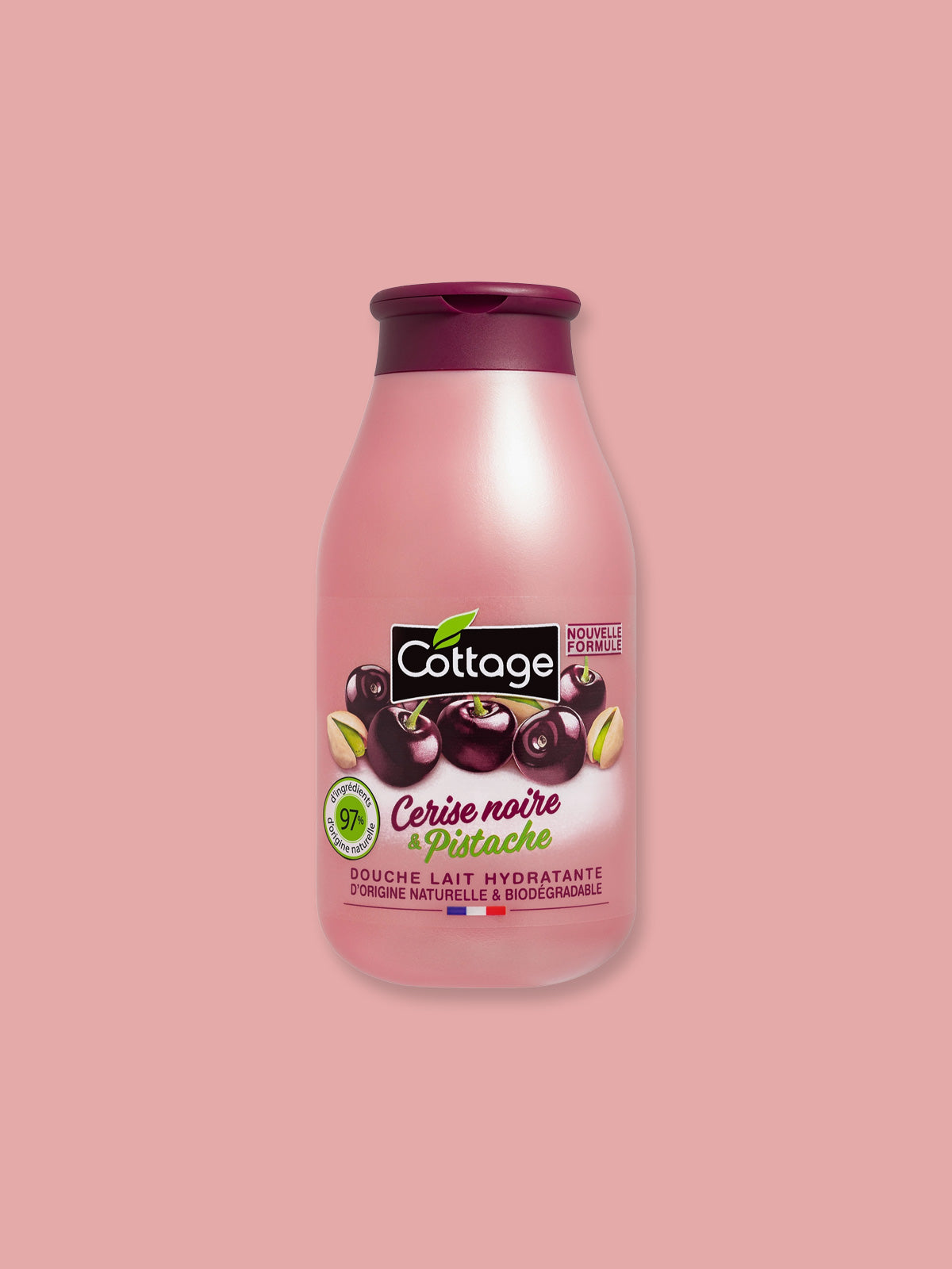 Cottage Gourmet Fragrance Shower Wash - Black Cherry & Pistachio - 250ml