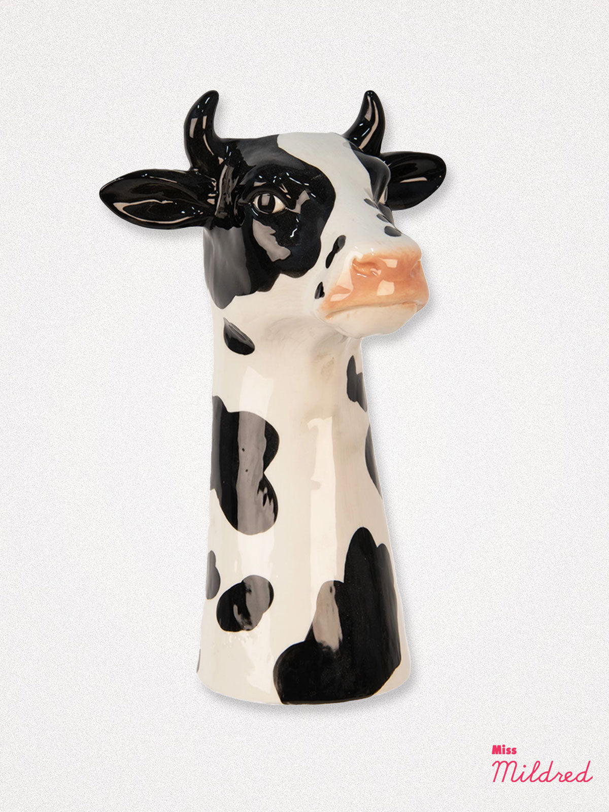 Cow Head Ceramic Vase - 32cm