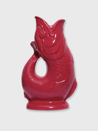 Gluggle Jug Large - Cranberry Red