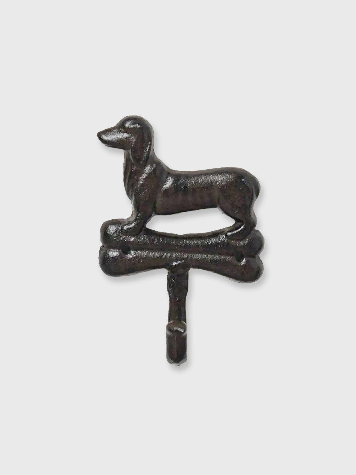 Dachshund Dog Shaped Cast Iron Door Hook