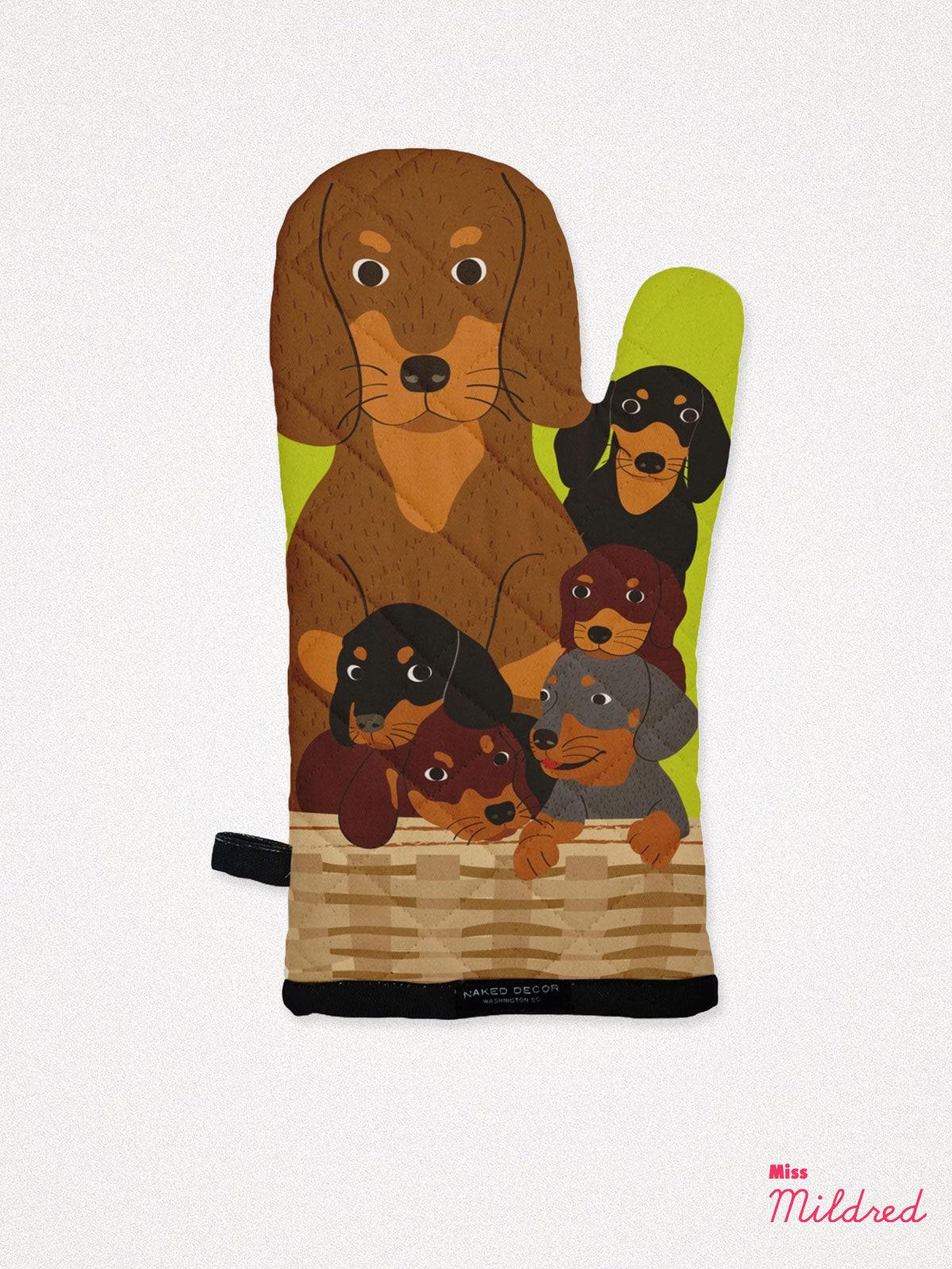 Dachshunds- Oven Mitt