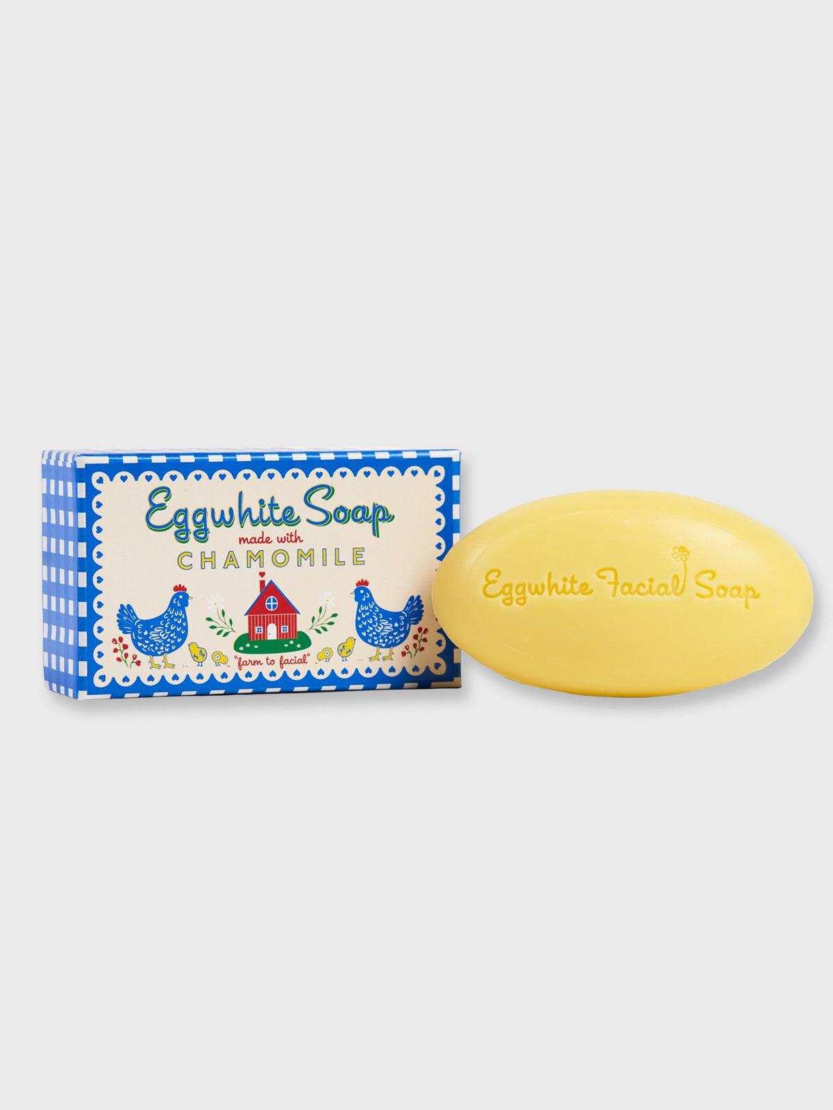 Egg White and Chamomile Face Mask Soap 53g