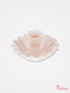 Enamel Metal Candle Holder - Soft Pink