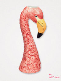 Fantastic Pink Flamingo Head Vase - Large