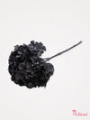 Faux Single Stem Hydrangea Black - 46cm
