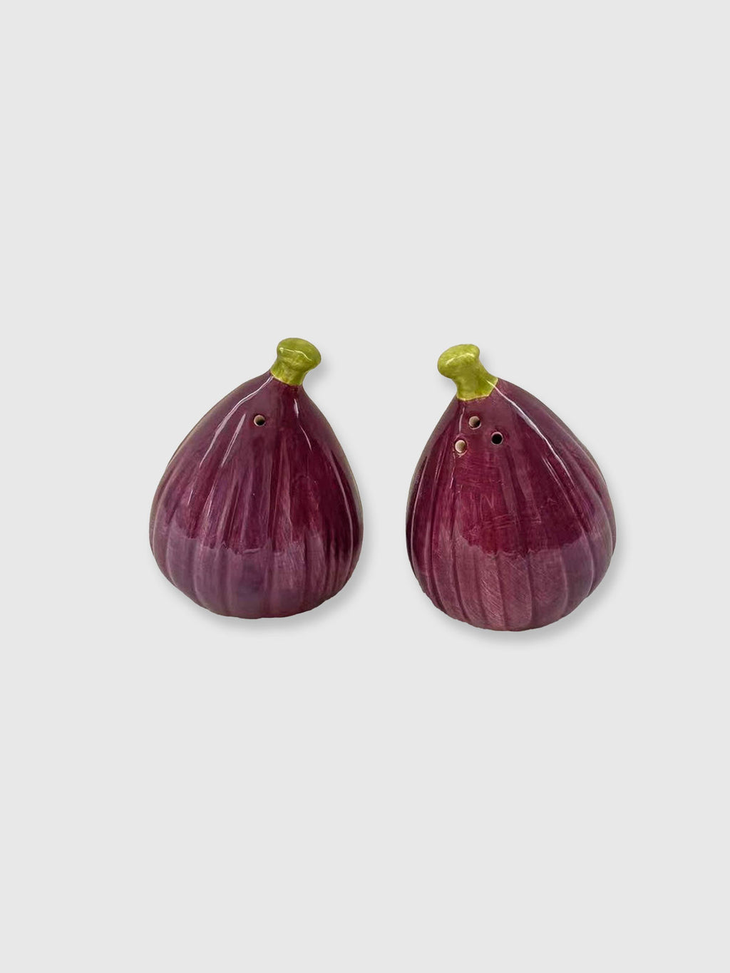 Fig Shaped Salt and Pepper Pots