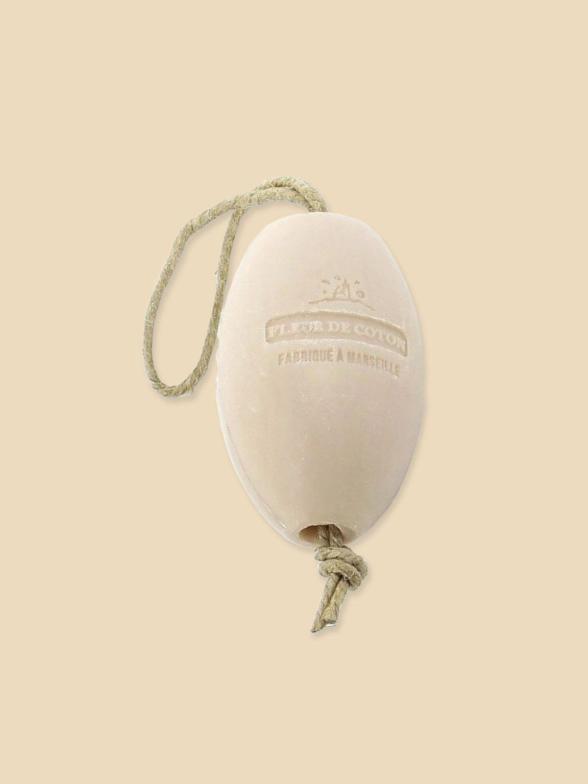 French Soap on a Rope - Fleur de Coton