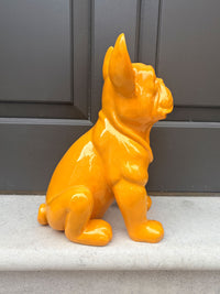 French Bulldog Large Statue 37cm - Yellow