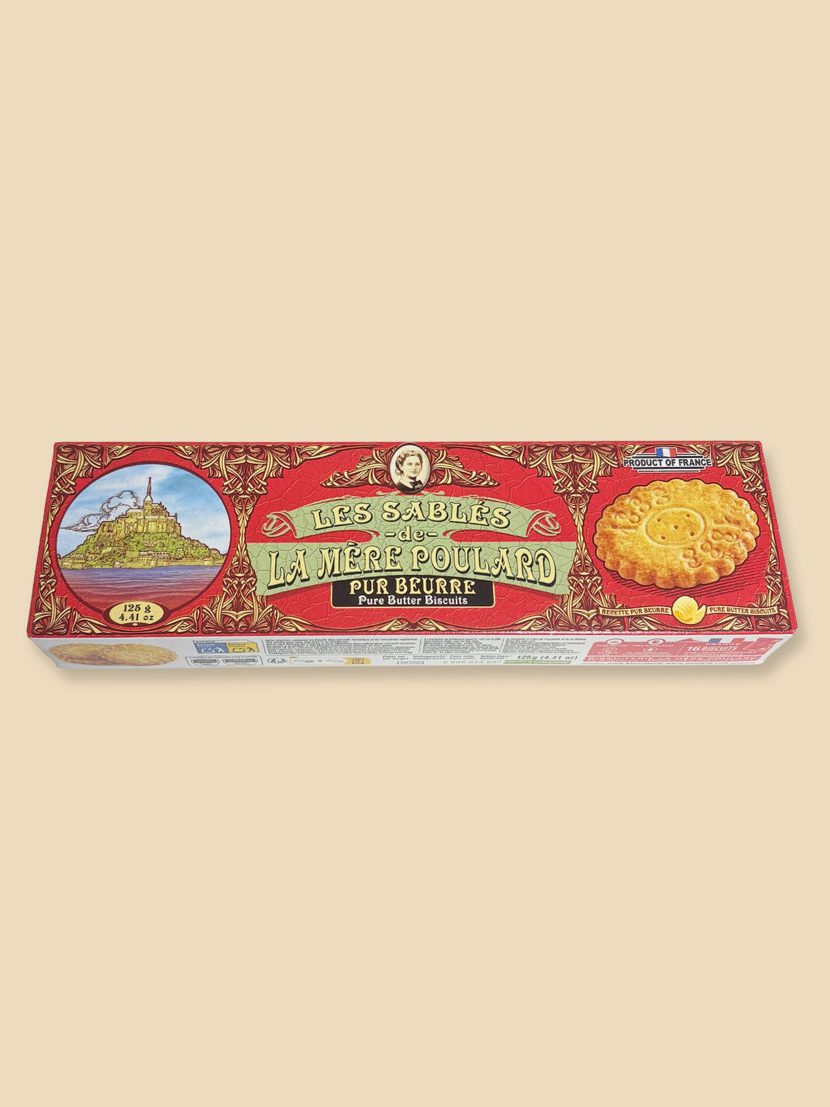 French Sablés Pure Butter Biscuits - 125g