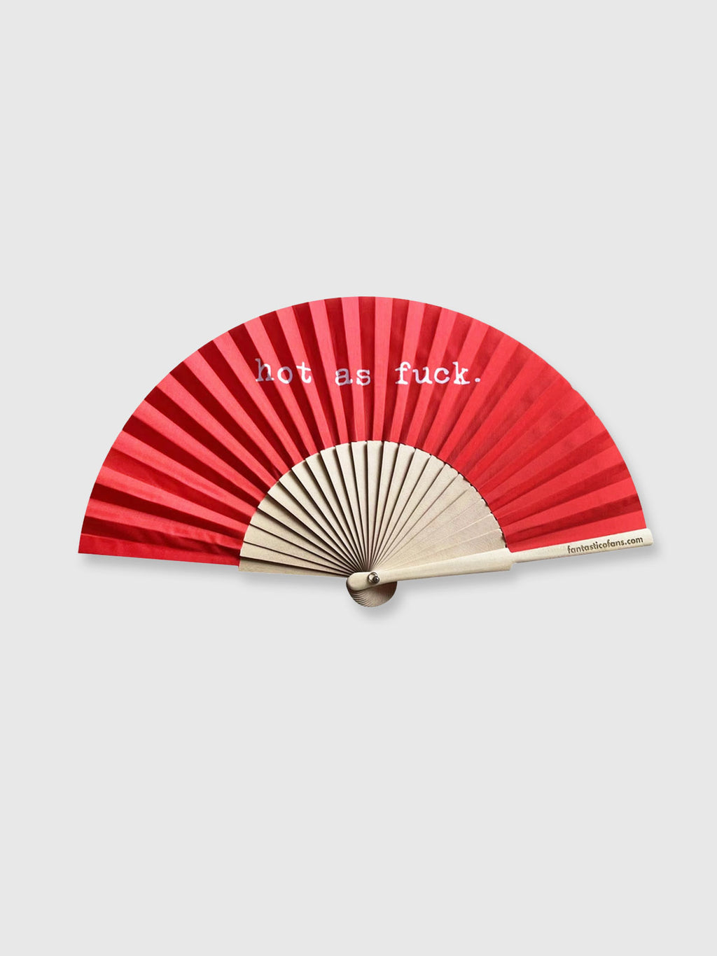 Hand Fan Red - Hot As Fuck