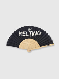 Hand Fan Black - I'm Melting