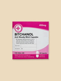 Bitchanol - Novelty Prescription Mint Sweets
