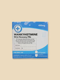 Wankyhistimine - Novelty Prescription Mint Sweets