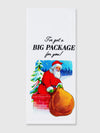 Funny Tea Towels - Santas Big Package