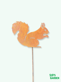 Garden Metal Squirrel Stake - 80cm