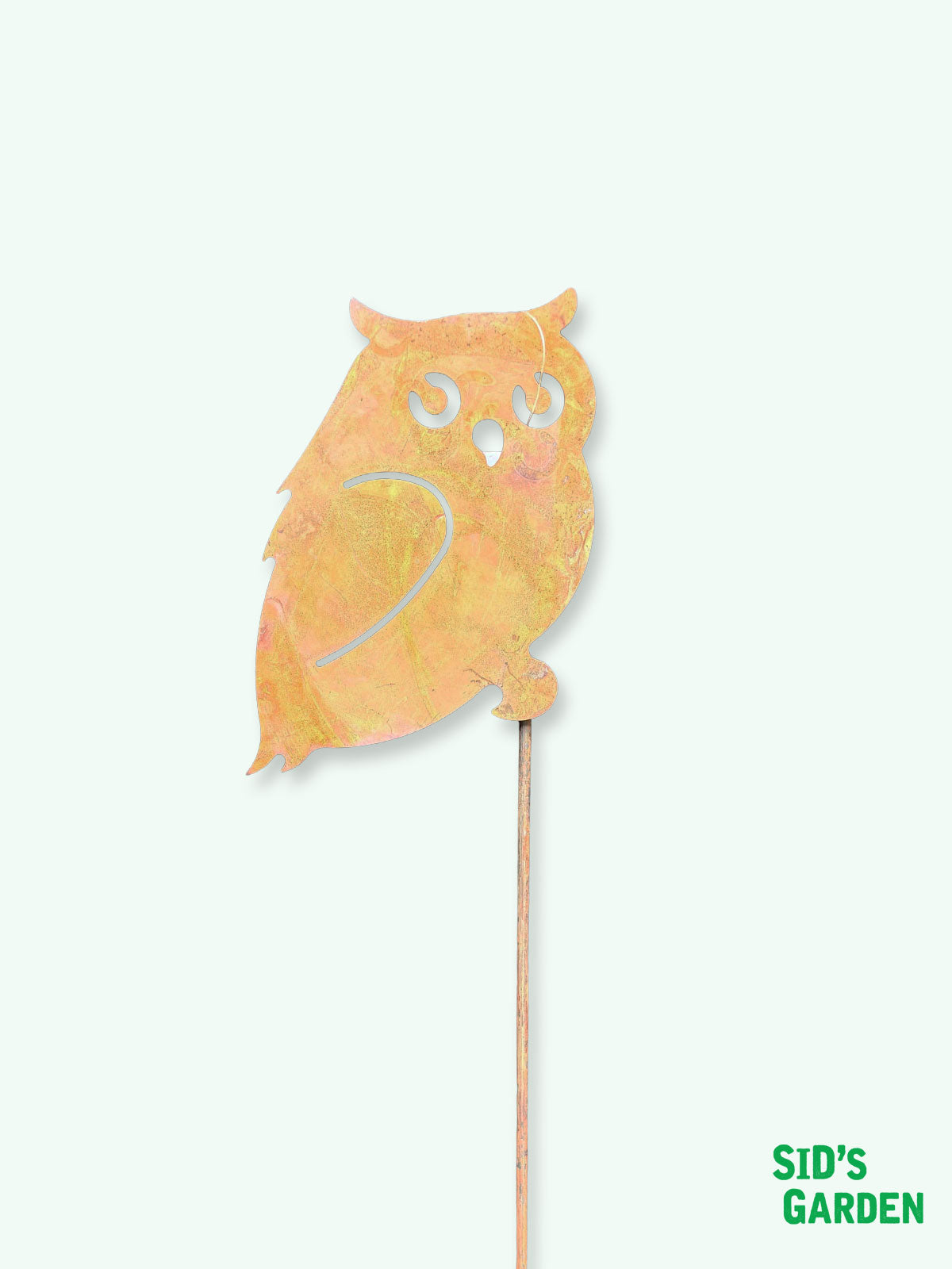 Garden Metal Owl Stake - 80cm