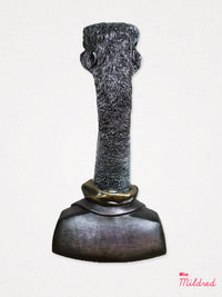 Emu Head Bust - Bronze and Gold