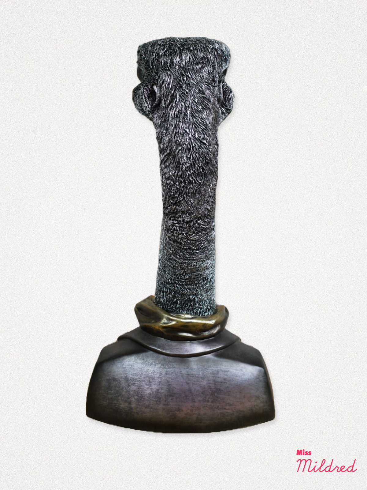 Emu Head Bust - Bronze and Gold