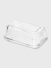 Traditional Glass Butter Dish